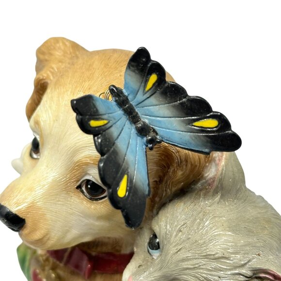 Fitz and Floyd Dog Cat Musical Figurine Everyday Musicals Good Old Summertime - Picture 6 of 11